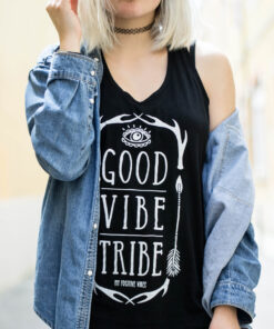 Alternative view of Good Vibes Tribe Tank Top