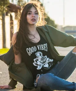 good vibes tank top