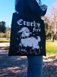 cruelty free tote bag