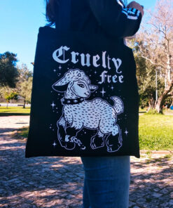 cruelty free tote bag