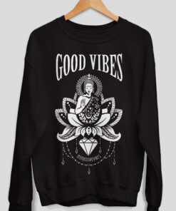 Good Vibes Sweatshirt (Black)
