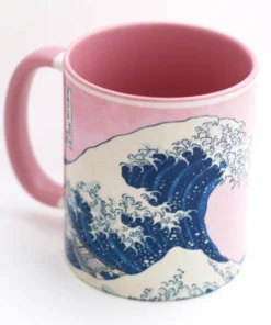great wave japanese mug