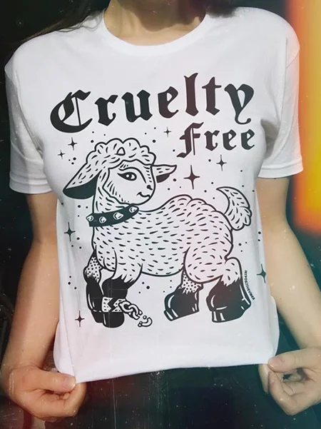 cruelty free shirt