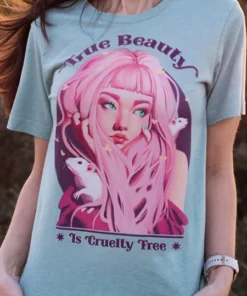 Vegan shirt - True Beauty is Cruelty Free